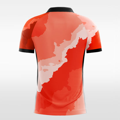 Custom Ink Shading Print Sublimation Soccer Tops Jersey