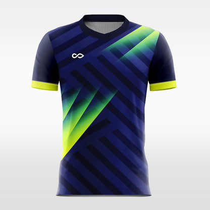 Custom Stripe Geometric Sublimation Soccer Tops Jersey