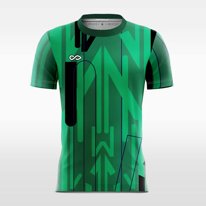 Custom Arrow All Over Print Sublimation Sport Soccer Tops Jersey