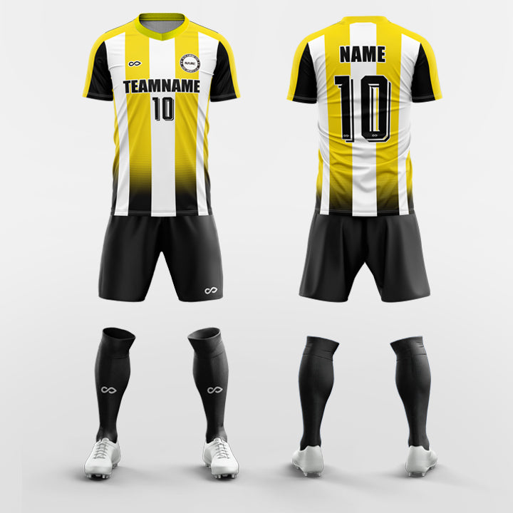 Promising- Custom Youth Soccer Jerseys with Shorts Sublimated Kit