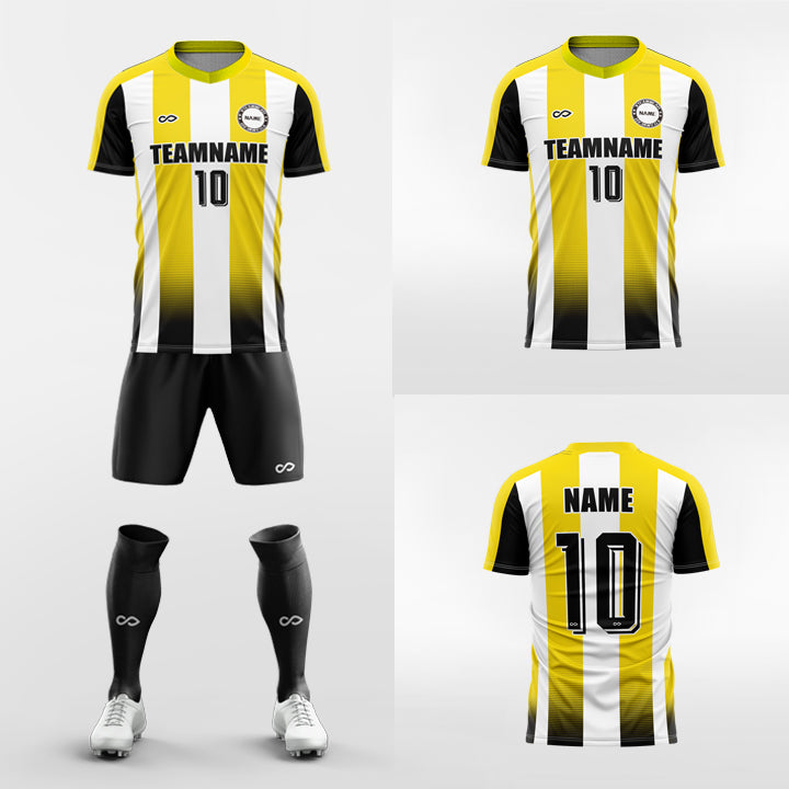 Promising- Custom Youth Soccer Jerseys with Shorts Sublimated Kit