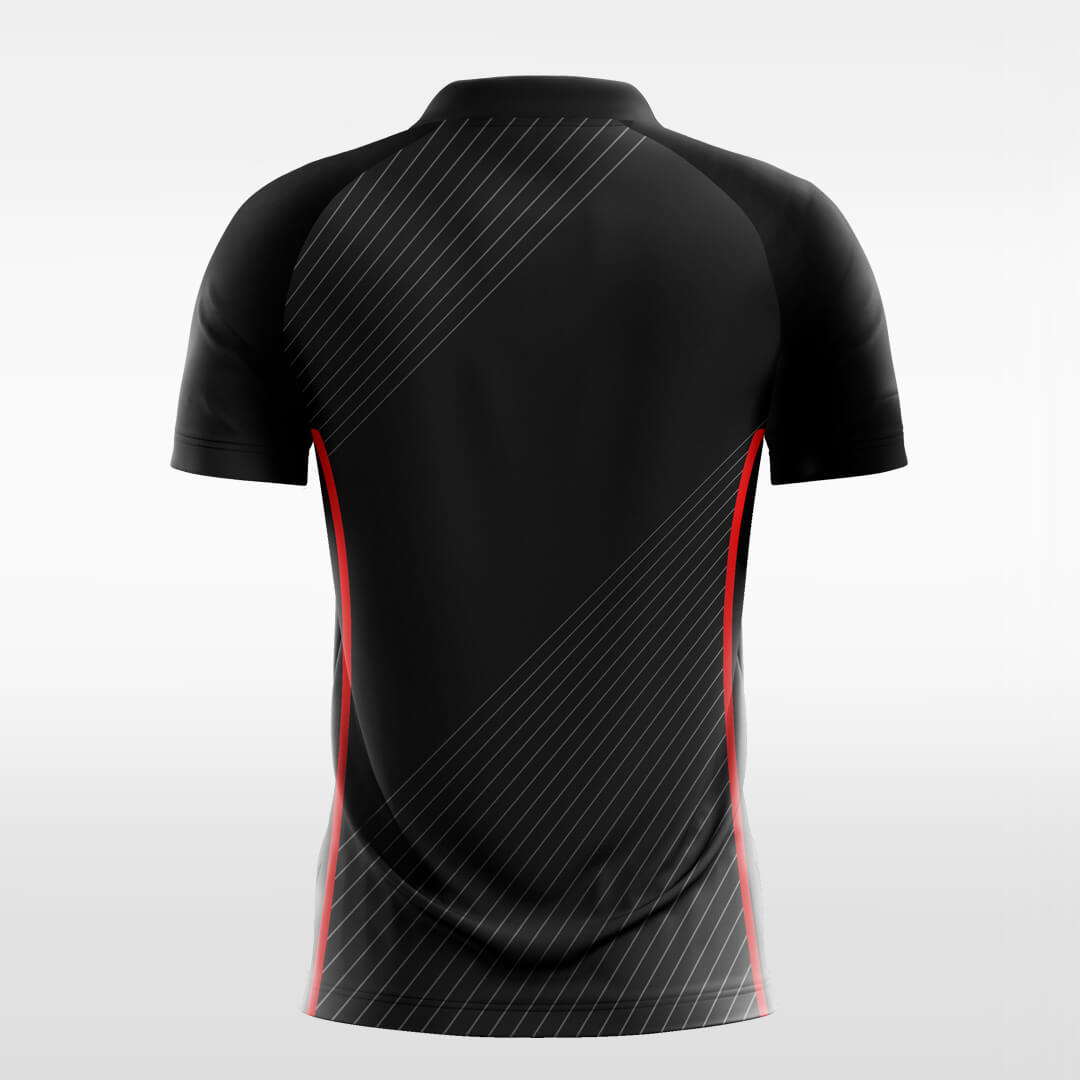 Custom Geometric Pulse Sublimation Soccer Tops Jersey