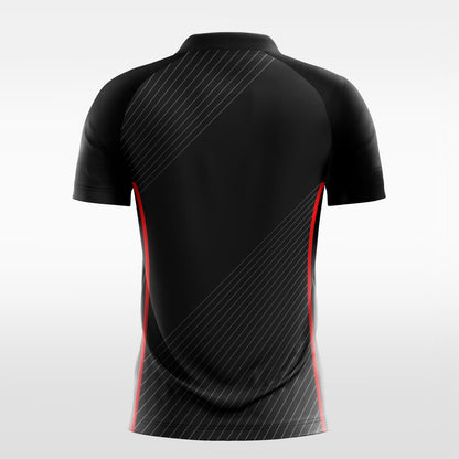 Custom Geometric Pulse Sublimation Soccer Tops Jersey