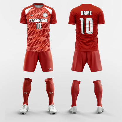 Refine- Custom Youth Soccer Jerseys with Shorts Sublimated Kit