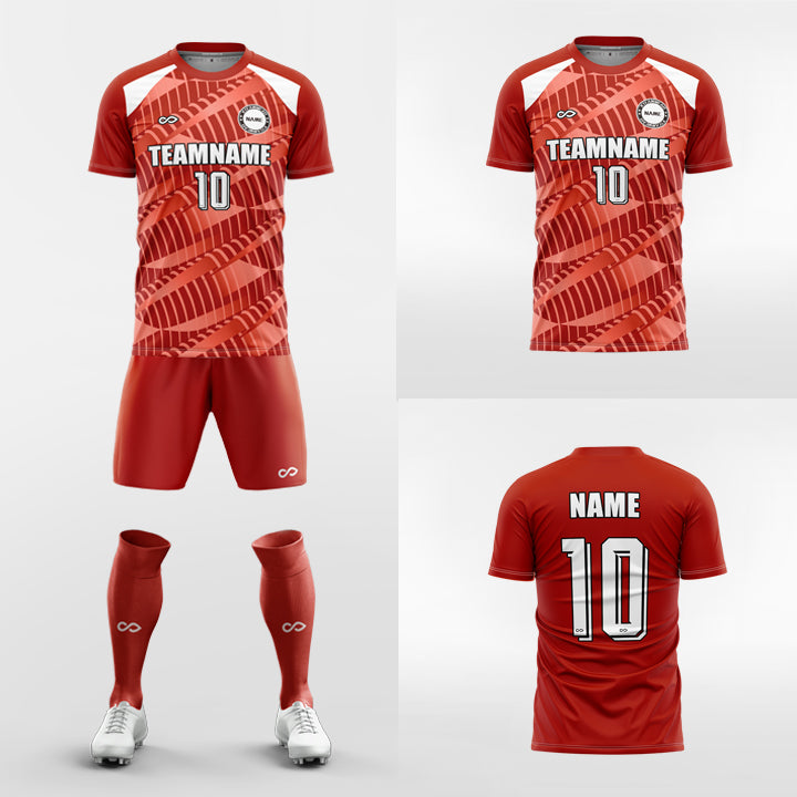 Refine- Custom Youth Soccer Jerseys with Shorts Sublimated Kit