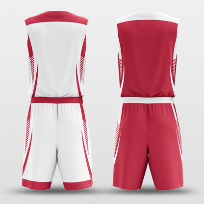 Serrated- Custom Reversible Basketball Jersey Set Sublimated
