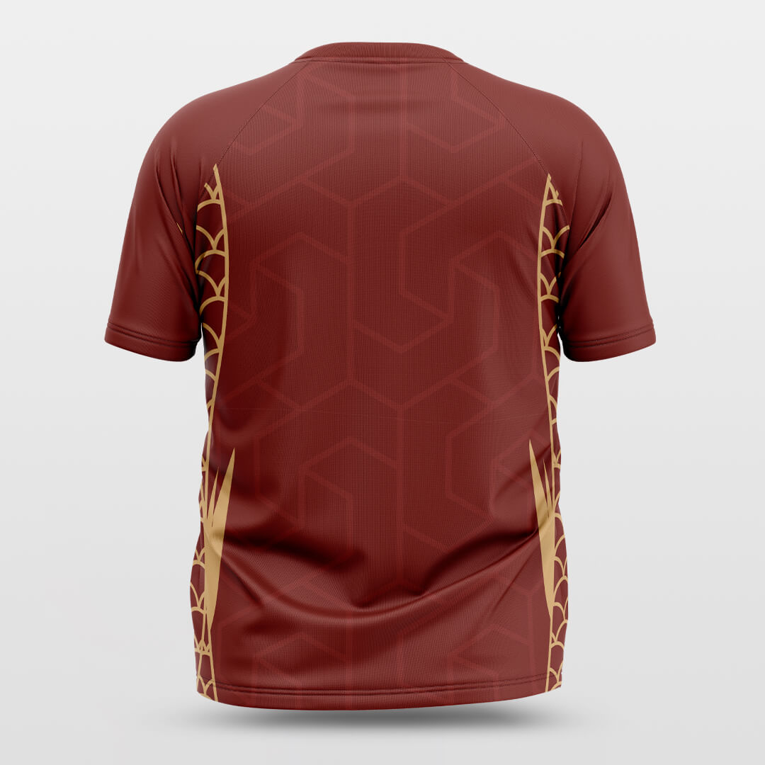 Dragon - Custom Short Sleeve Jersey Loose Shoulder Gradient