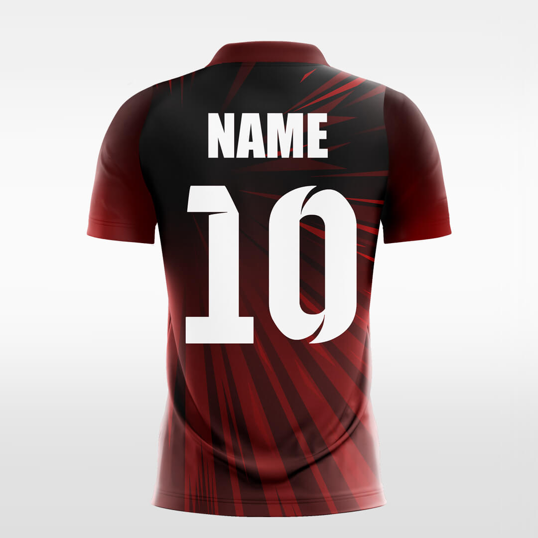 Custom Lighting Ombre Striped Short Sleeve Soccer Uniform Jersey