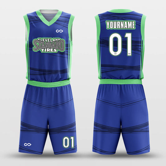 Silk Screen- Custom Sublimated Basketball Jersey Set