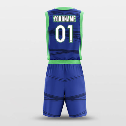 Silk Screen- Custom Sublimated Basketball Jersey Set
