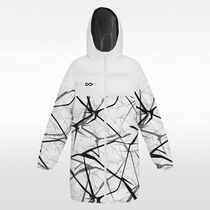 Snowy Branches - Customized Sublimated Winter Long Coat 30