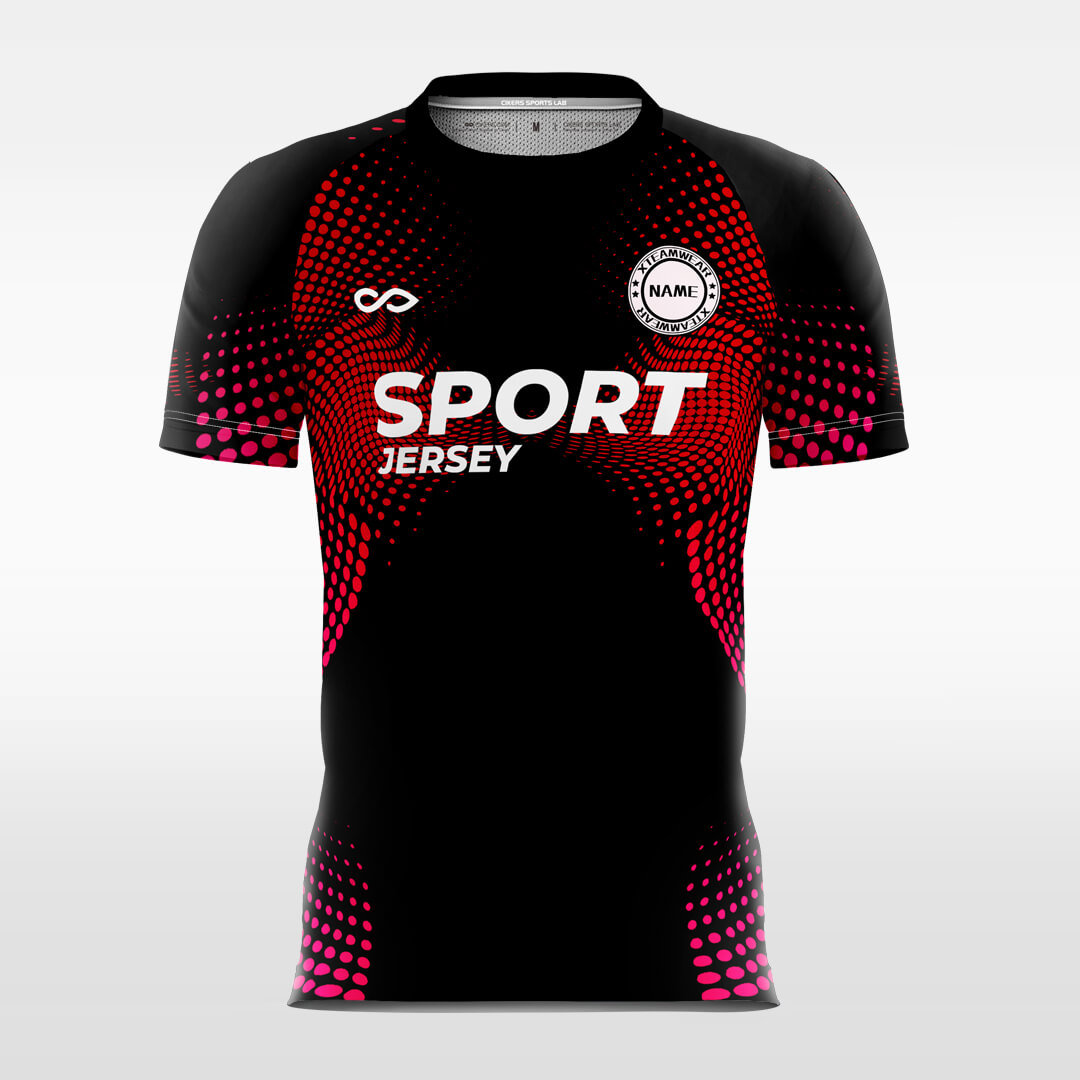 Wave Point- Custom Soccer Jersey Design Sublimated