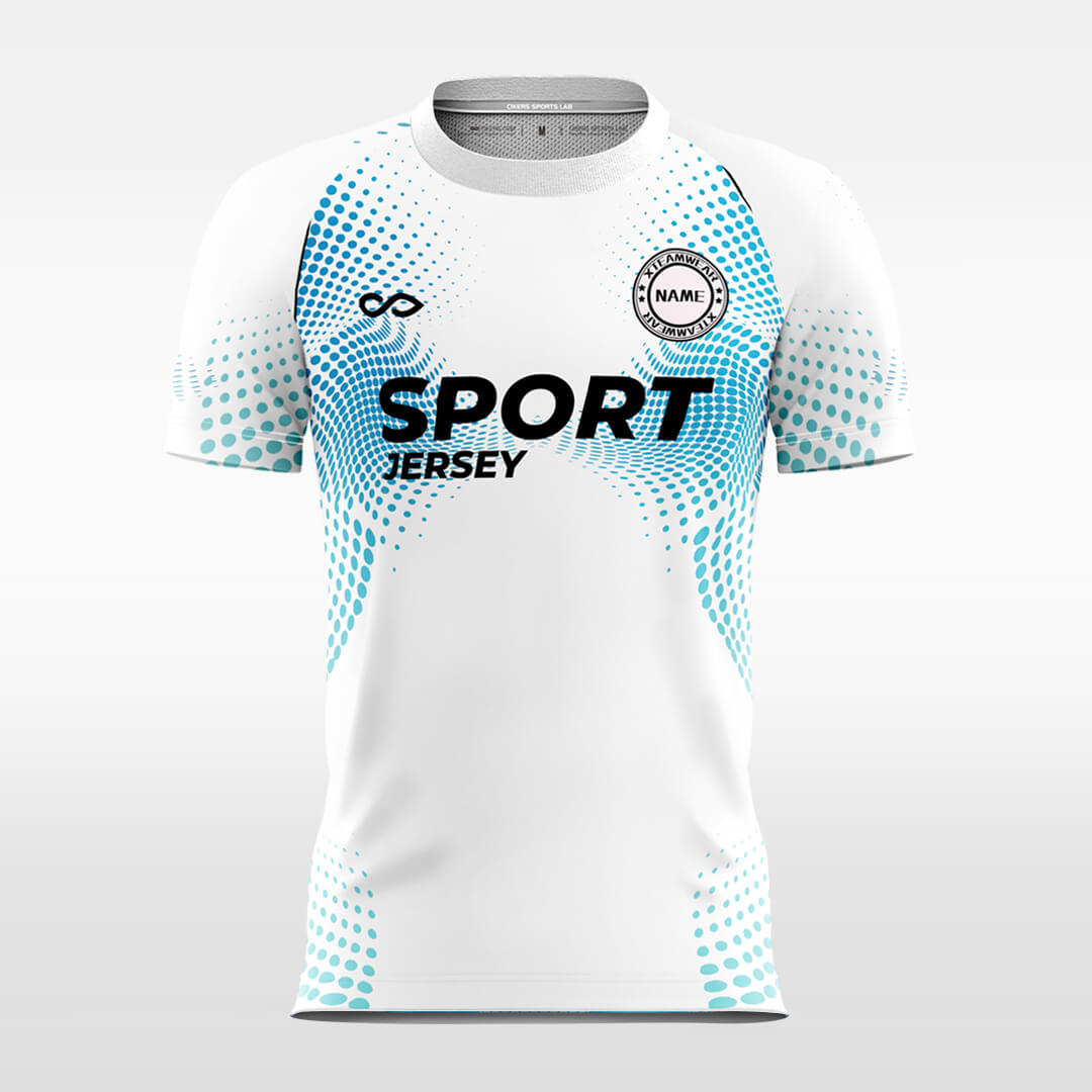 Wave Point- Custom Soccer Jersey Design Sublimated