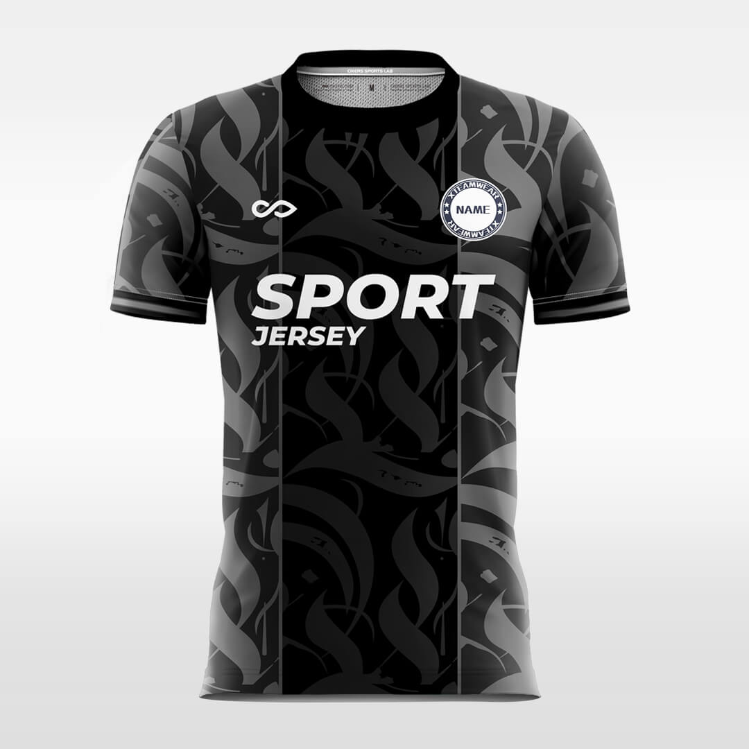 Custom Flame Handball Jersey Design Sublimated