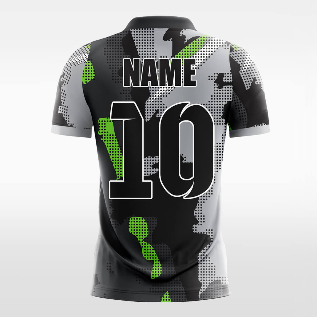 Custom Fancy Sublimation Short Sleeve Soccer Uniform Jersey