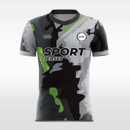 Custom Fancy Sublimation Short Sleeve Soccer Uniform Jersey