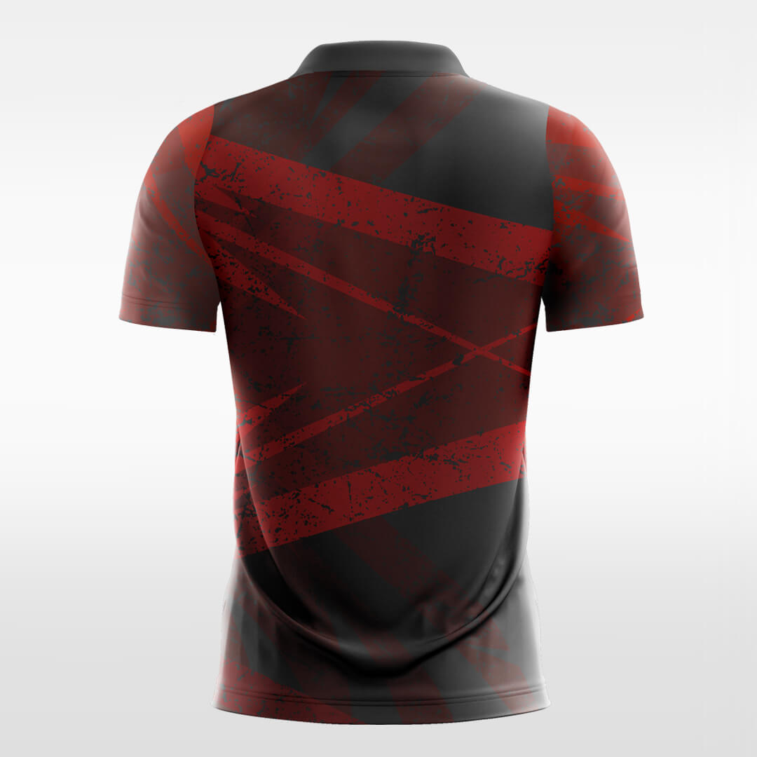 Custom Scrawl Print Sublimation Sport Soccer Tops Jersey