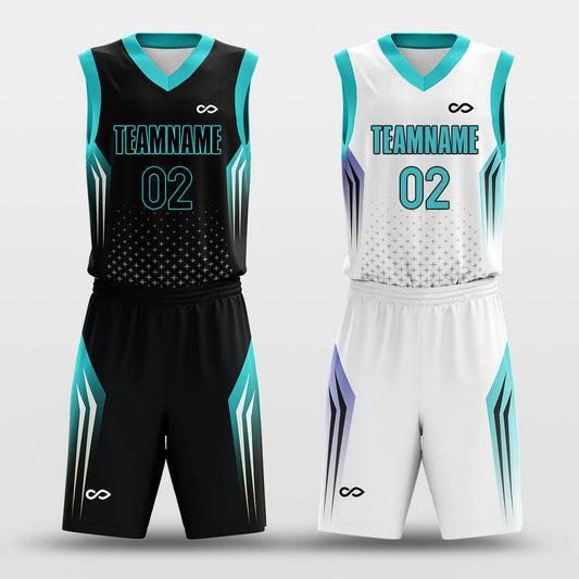 Starlight Battleship - Custom Reversible Basketball Jersey Set Sublimated