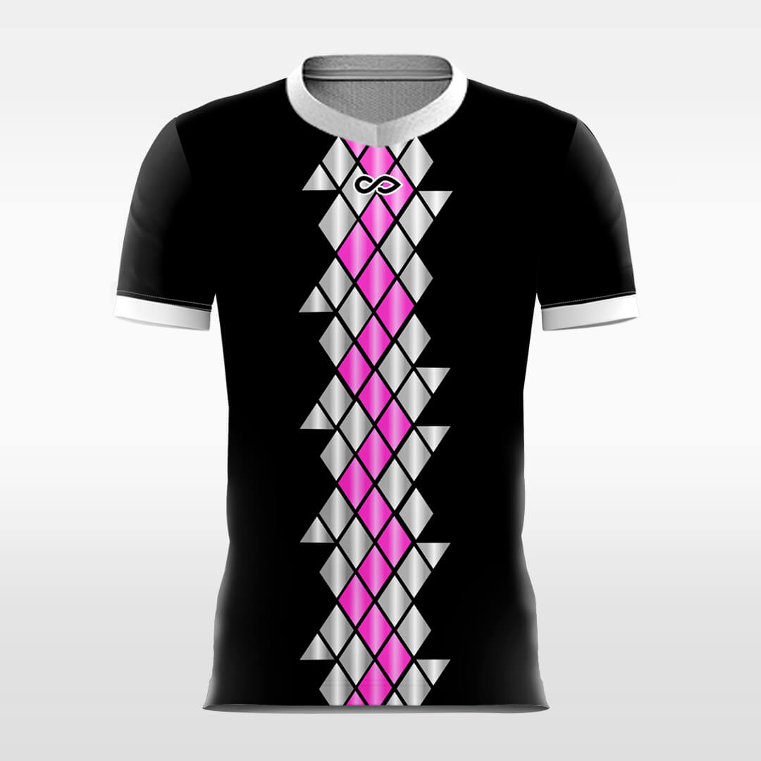 Custom Geometric Storm Sublimation Soccer Tops Jersey