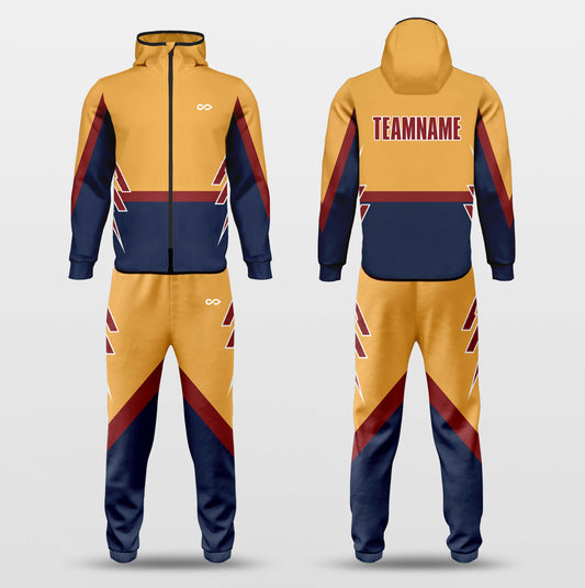 Custom Storm Sweat Suit 2 Piece Outfit Casual Sports Tracksuits Set