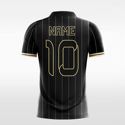 Custom Vertical Strip Sublimation Soccer Tops Jersey