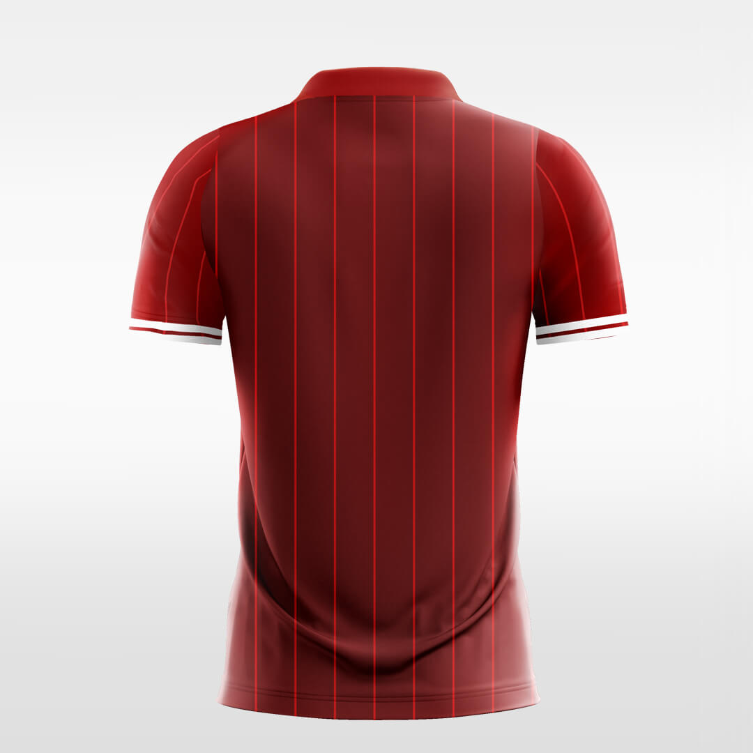 Custom Vertical Strip Sublimation Soccer Tops Jersey