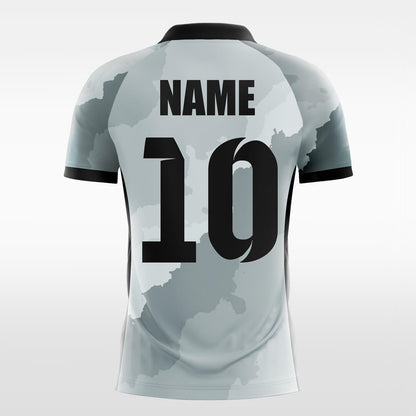 Custom Ink Shading Print Sublimation Soccer Tops Jersey