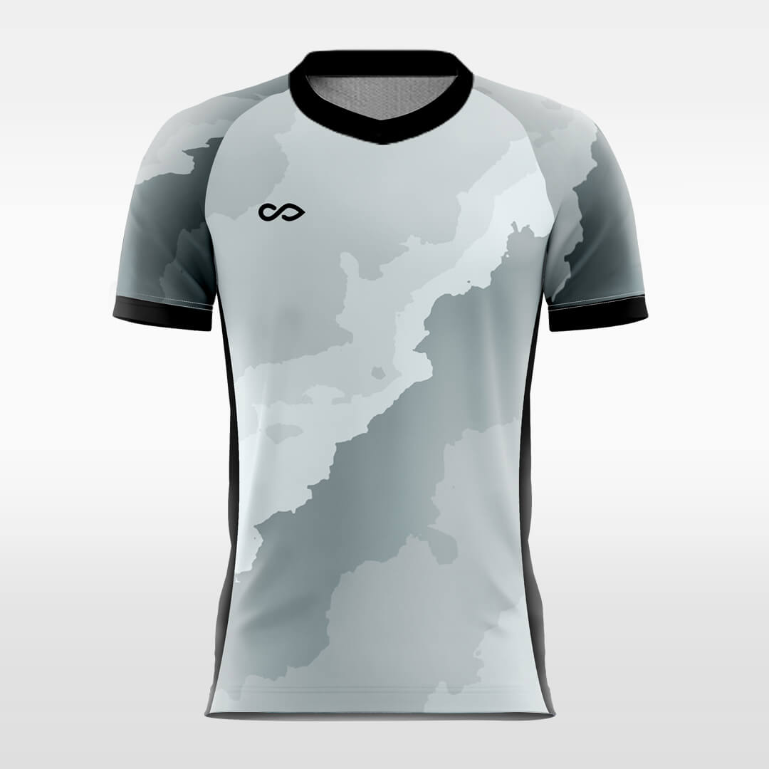 Custom Ink Shading Print Sublimation Soccer Tops Jersey