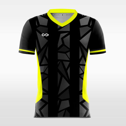 Custom Debris Geometric Pattern Sublimation Handball Tops Jersey