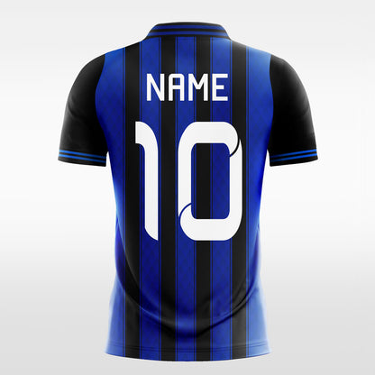 Custom Nerazzurri Stripe Sublimation Soccer Tops Jersey