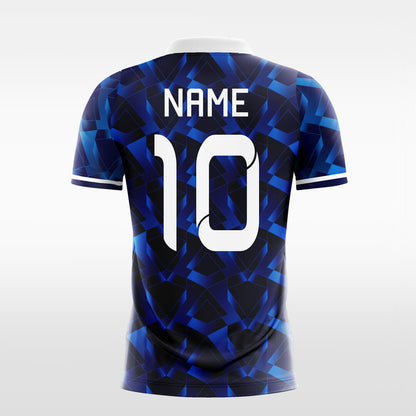 Custom Geometric Pattern Green Sublimation Handball Top Jersey