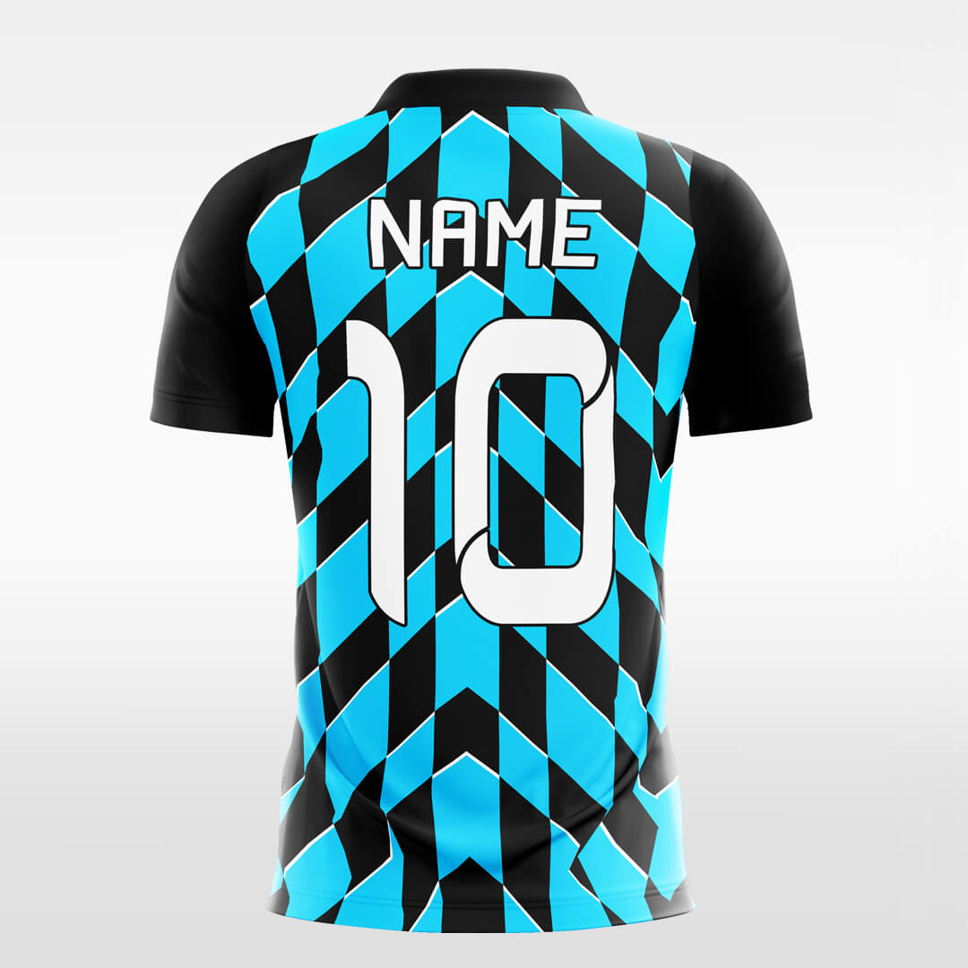 Custom Rhombic Checked Sublimation Sport Handball Tops Jersey