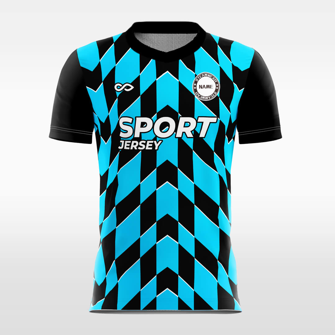 Custom Rhombic Checked Sublimation Sport Handball Tops Jersey