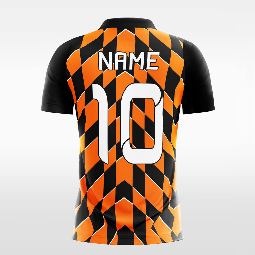 Custom Rhombic Checked Sublimation Sport Handball Tops Jersey