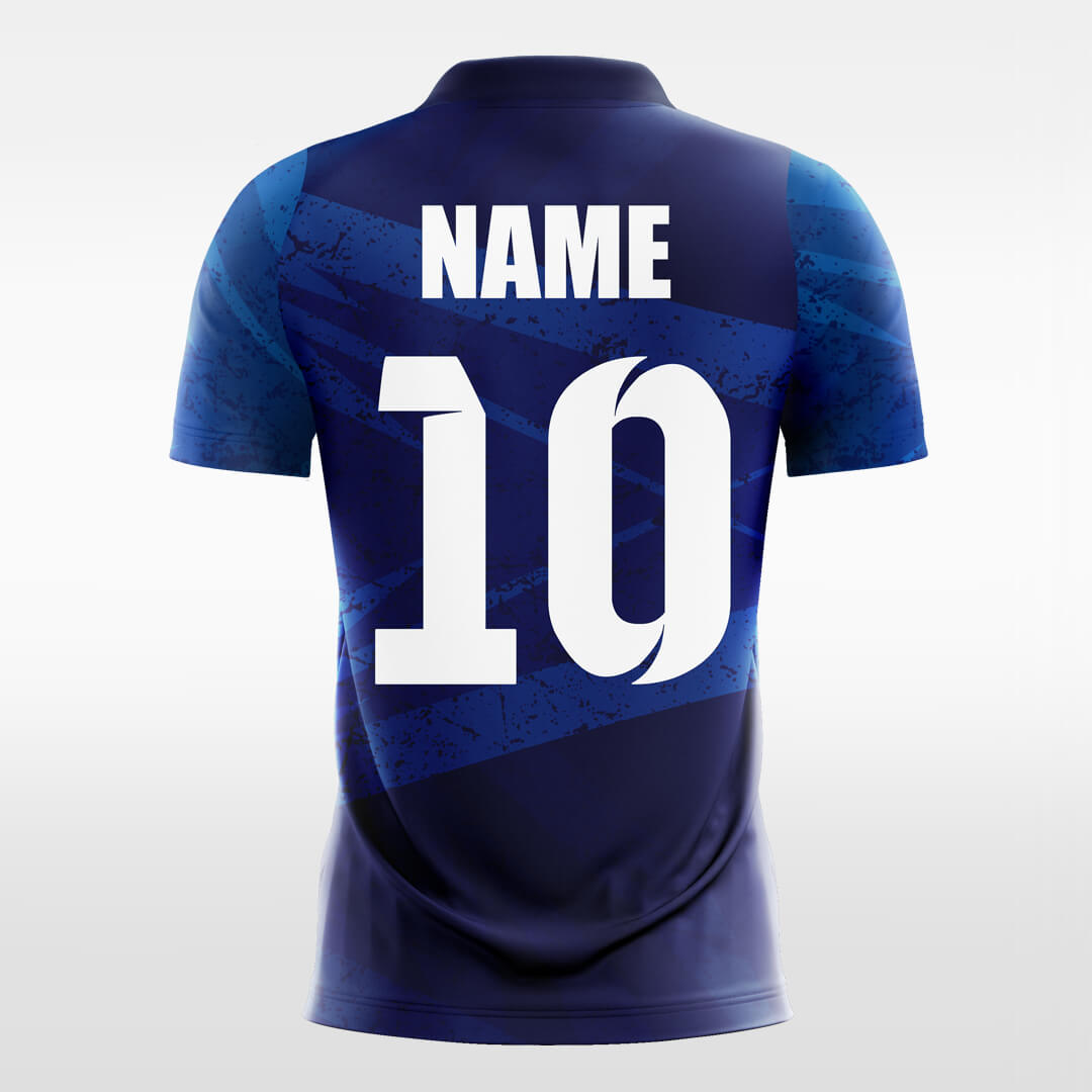 Custom Scrawl Print Sublimation Sport Soccer Tops Jersey