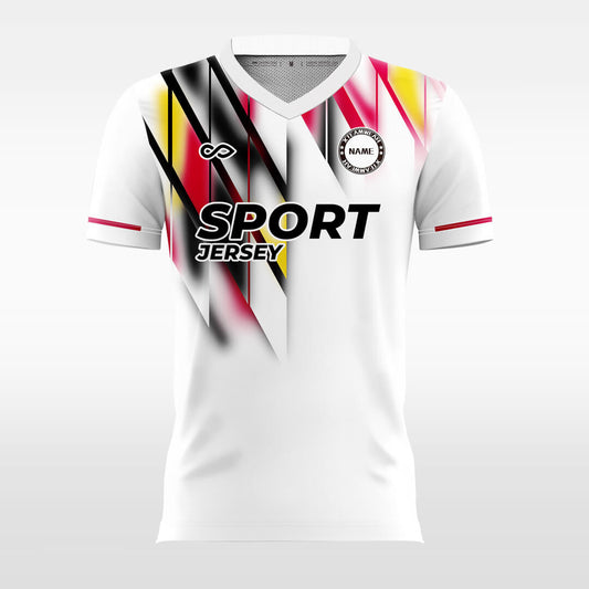 Custom Fiberglass Print Sublimation Sport Soccer Tops Jersey