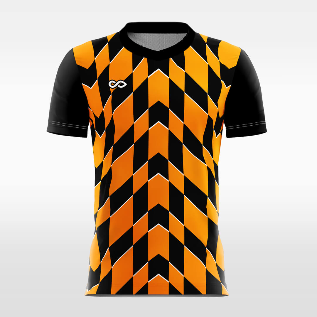 Custom Rhombic Checked Sublimation Sport Handball Tops Jersey