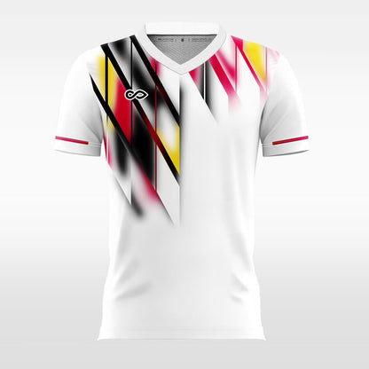 Custom Fiberglass Print Sublimation Sport Soccer Tops Jersey