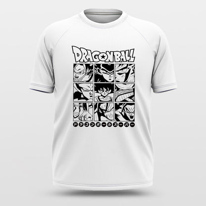 Pop Art Dragon Ball Print T-Shirt Casual Tees Tops BP-19