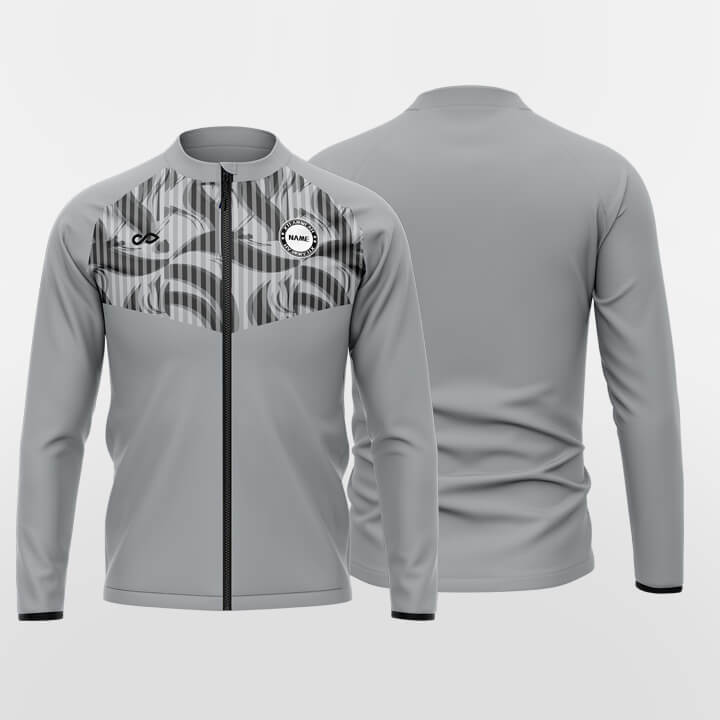 Custom Tails Print Men's Sublimated Full-Zip Jacket