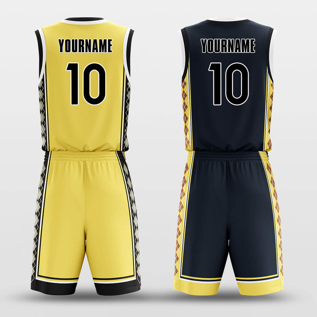 Yellow Basketball Jersey