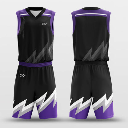 Custom The Tip Of The Mountain Adult Youth Basketball Uniform