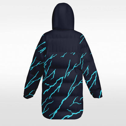 Thunderbolt - Customized Sublimated Winter Long Coat 028