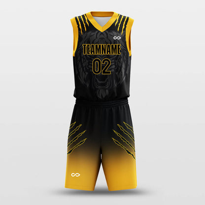 Tiger - Custom Sublimated Basketball Jersey Set Fade Fashion