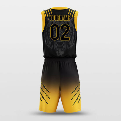Tiger - Custom Sublimated Basketball Jersey Set Fade Fashion