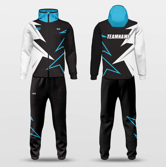 Custom Tit For Tat Sweat Suit 2 Piece Outfit Casual Sports Tracksuits Set