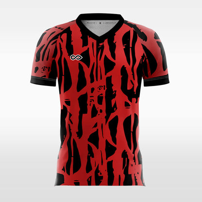 Custom Tropical All Over Prin Sublimation Sport Soccer Tops Jersey