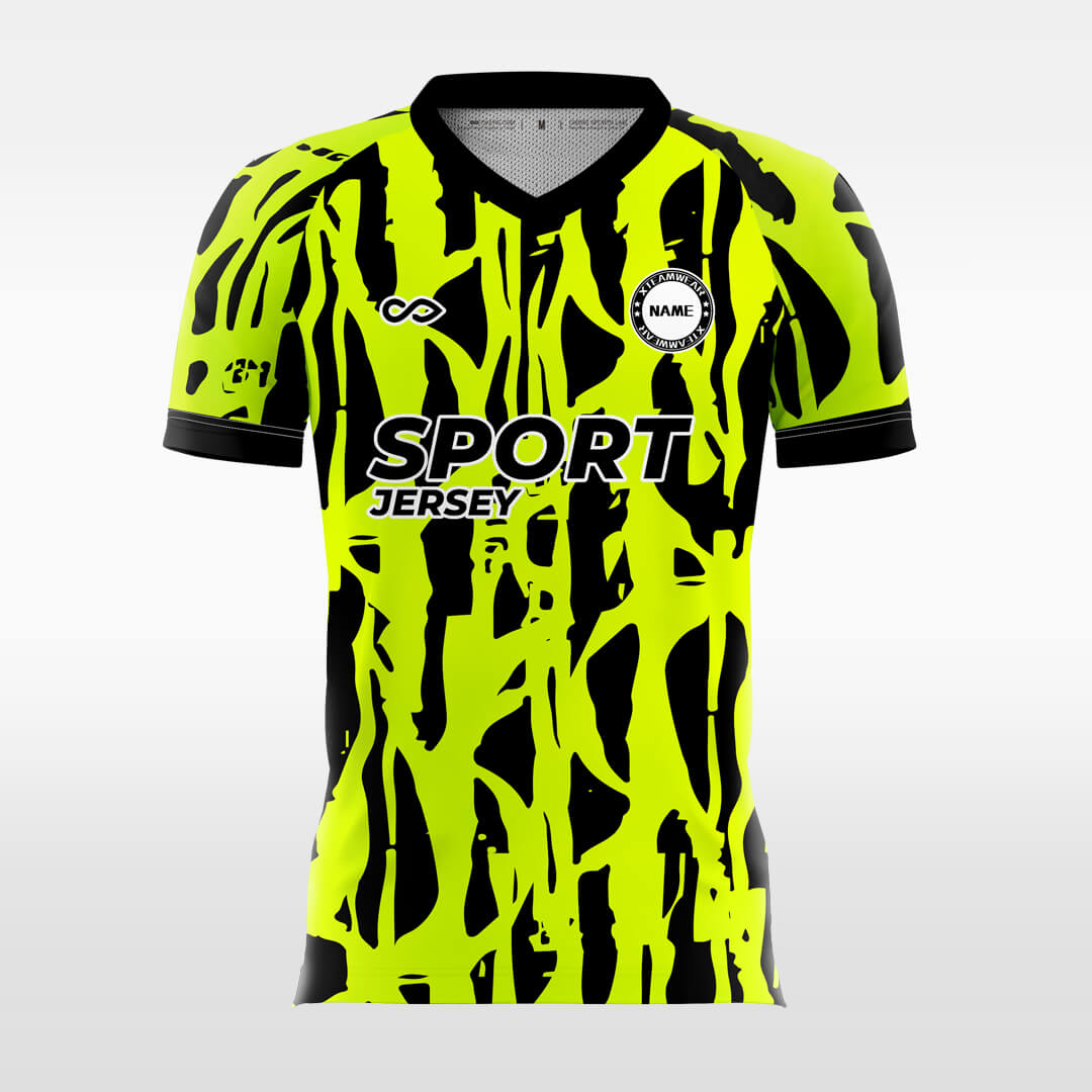 Custom Tropical All Over Prin Sublimation Sport Soccer Tops Jersey