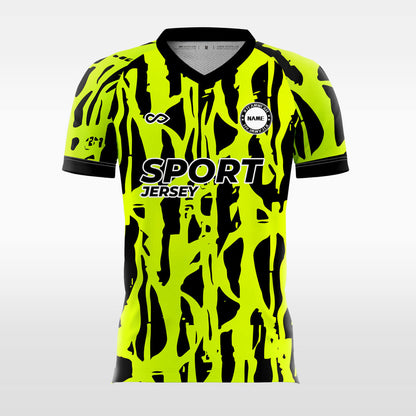 Custom Tropical All Over Prin Sublimation Sport Soccer Tops Jersey