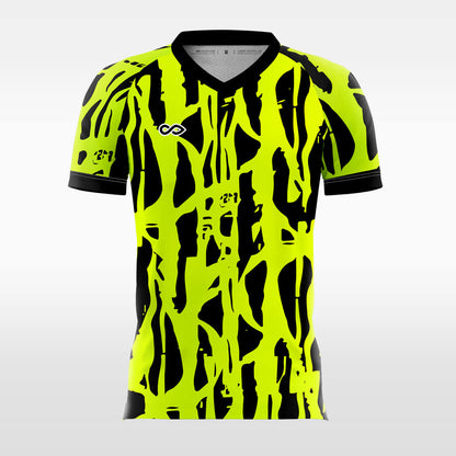 Custom Tropical All Over Prin Sublimation Sport Soccer Tops Jersey